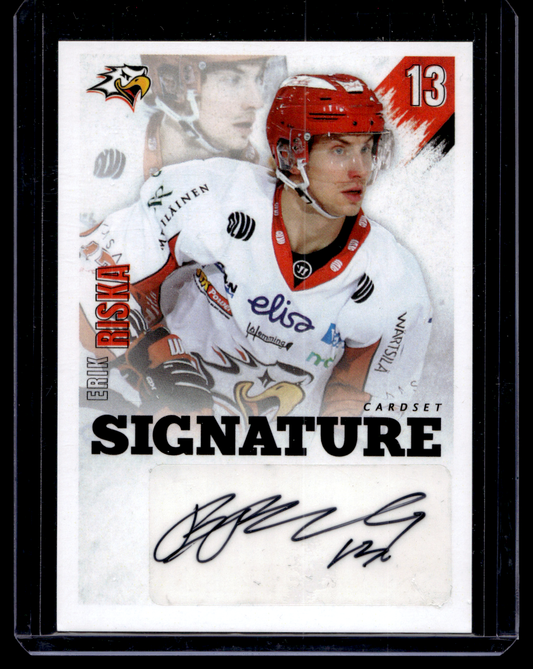 2020-21 Cardset Signature - Erik Riska /125
