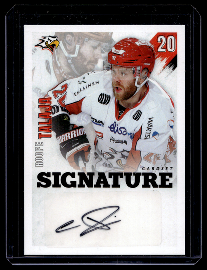 2020-21 Cardset Signature - Roope Talaja /125