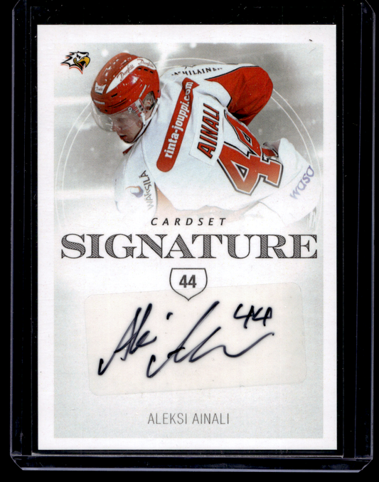 2019-20 Cardset Signature - Aleksi Ainali /125