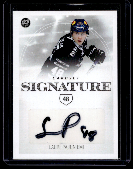 2019-20 Cardset Signature - Lauri Pajuniemi /125