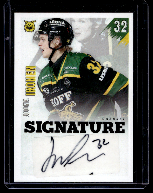 2020-21 Cardset Signature - Joona Ikonen /125