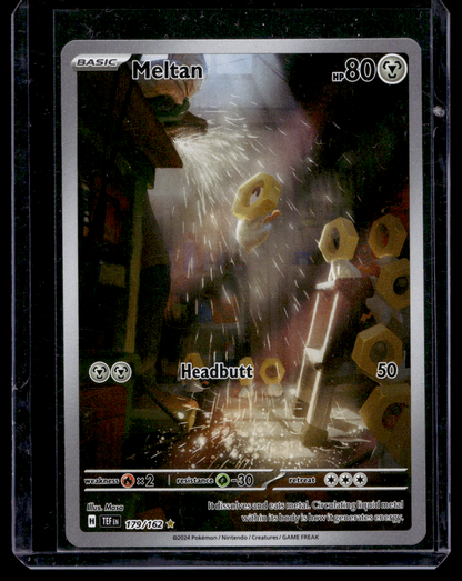 2024 Pokemon - Sword & Shield - Temporal Forces - Illustration Rare - Meltan #179