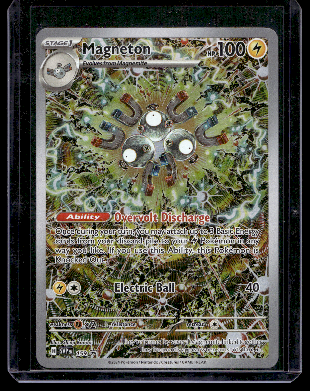 2024 Pokemon - Scarlet & Violet - Black Star Promos - Promos - Magneton #159