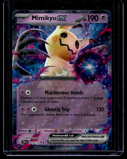 2025 Pokemon - Scarlet & Violet - Journey Together - Mimikyu ex #069