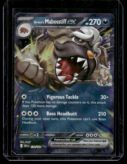 2025 Pokemon Scarlet & Violet - Destined Rivals - Mabosstiff ex #139