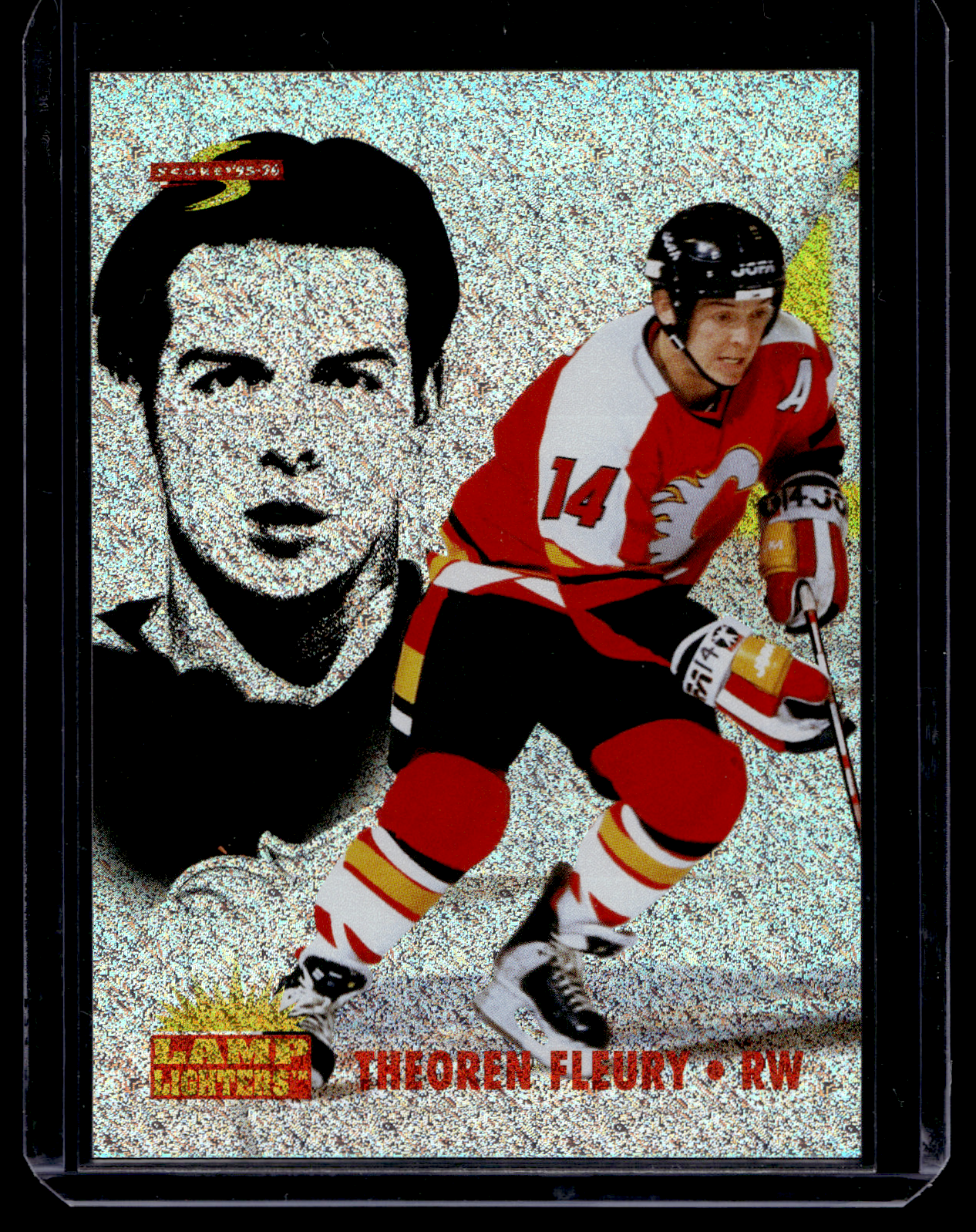 1995-96 Score - Lamp Lighters - Theoren Fleury #13