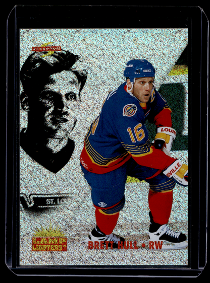 1995-96 Score - Lamp Lighters - Brett Hull #11