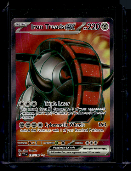 2023 Pokemon Scarlet & Violet - Scarlet & Violet - Ultra Rare - Iron Treads #233