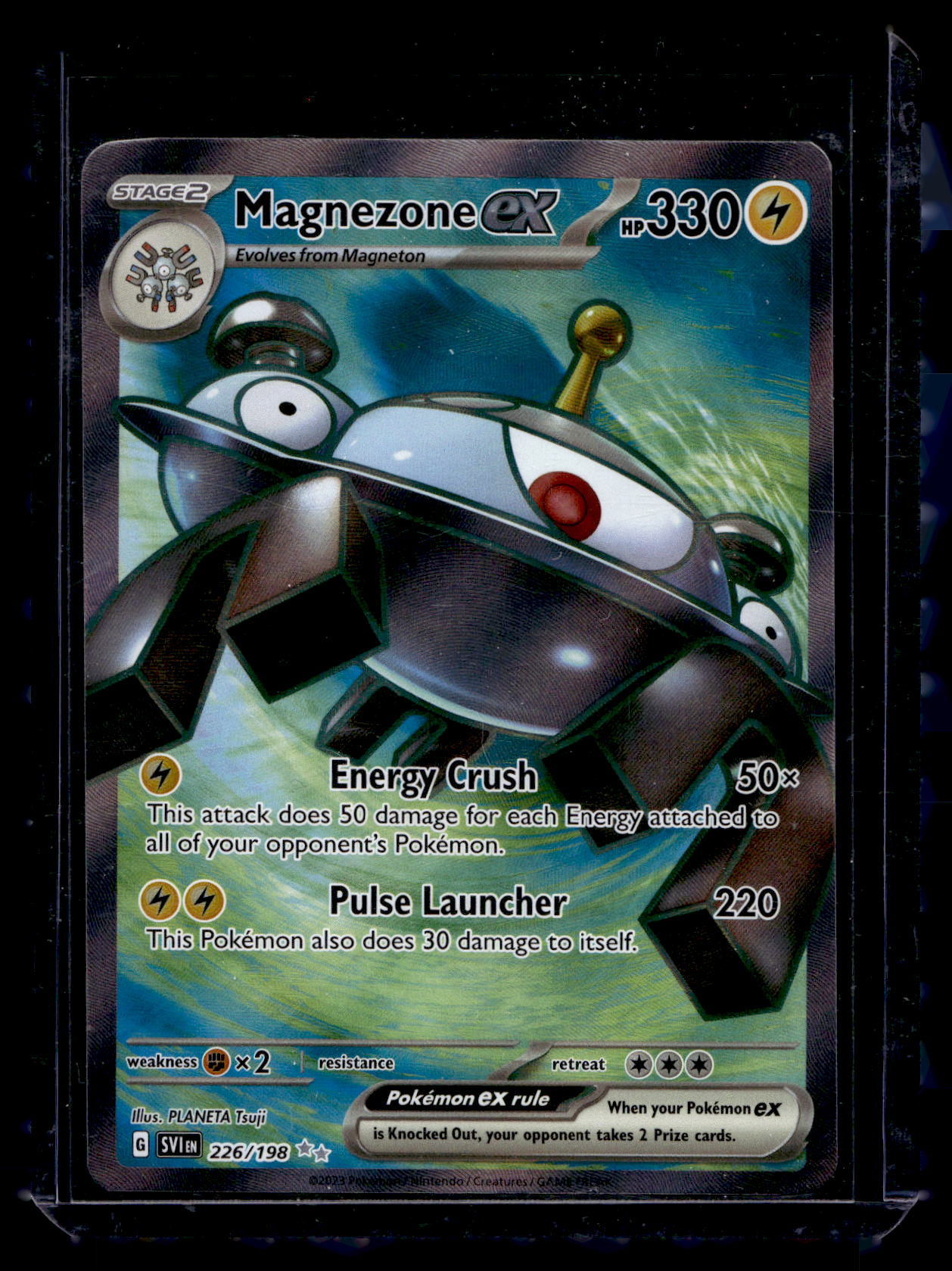 2023 Pokemon Scarlet & Violet - Scarlet & Violet - Ultra Rare - Magnezone #226