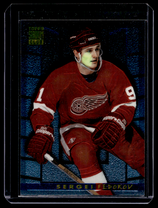 1994-95 Topps Stadium Club - Finest - Sergei Fedorov #6