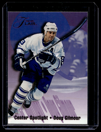 1994-95 Flair - Center Spotlight - Doug Gilmour #3