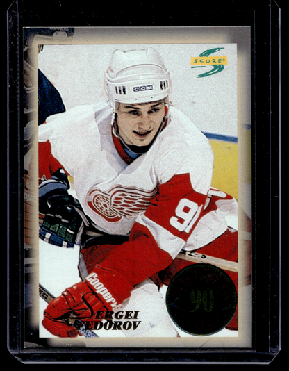 1994-95 Score - Ninety Plus Club - Sergei Fedorov #NP2