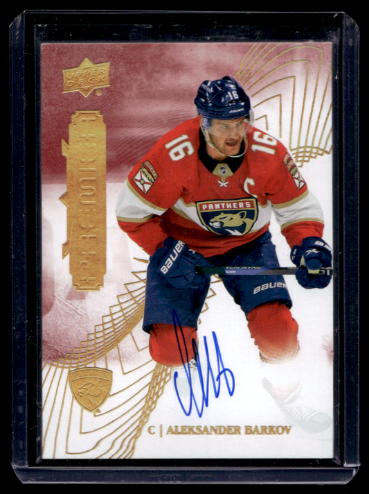 2022-23 Upper Deck Premier - Premier Autograph - Aleksander Barkov #50