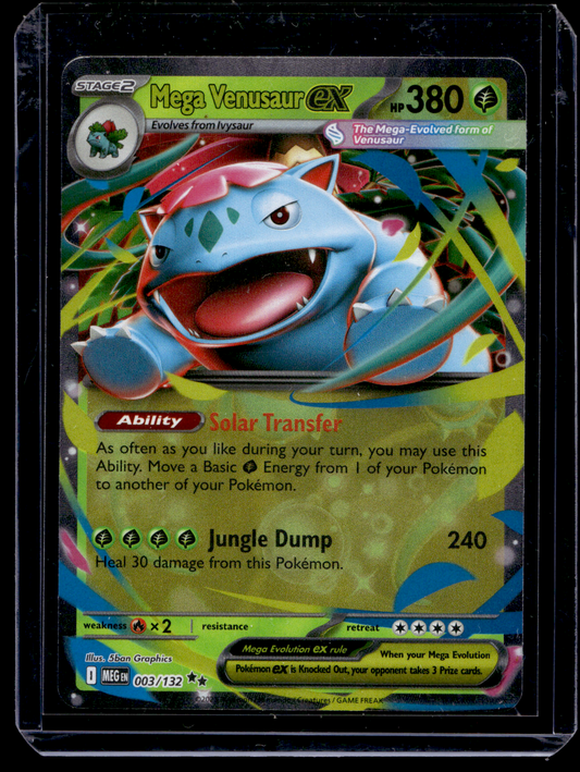 2025 Pokemon - Mega Evolutions - Mega Venusaur - EX #003
