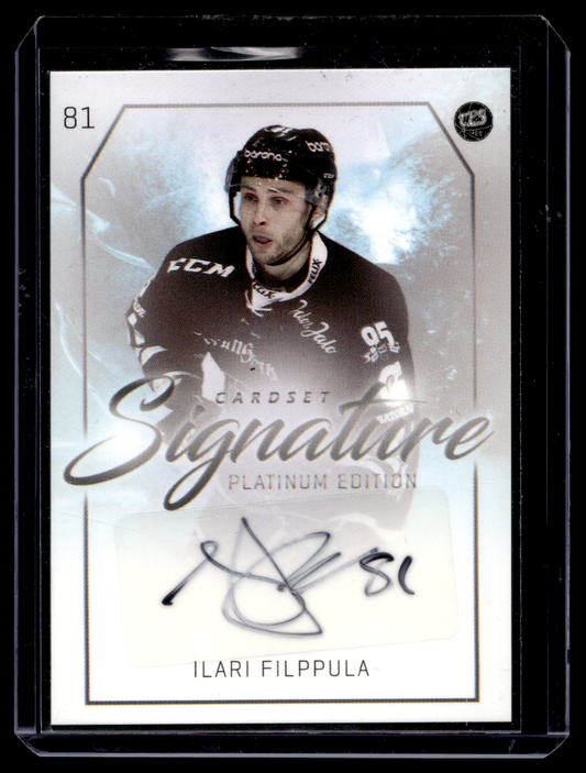 2018-19 Cardset Signature - Ilari Filppula /125