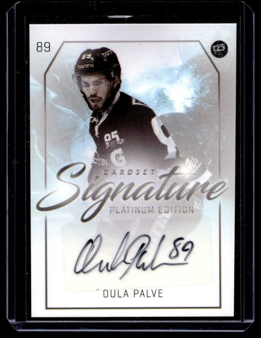 2018-19 Cardset Signature - Oula Palve /125