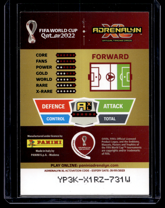 2022 Panini Adrenalyn XL FIFA World Cup Qatar 2022 - Limited Edition Premium Gold - Robert Lewandowski