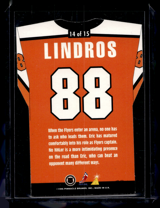 1996-97 Pinnacle - By the Numbers - Eric Lindros #14