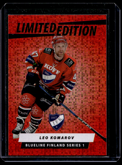 2024-25 Blueline Limited Edition Red - Leo Komarov #LE-01