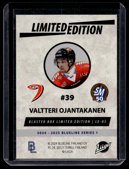 2024-25 Blueline Limited Edition Green - Valtteri Ojantakainen #LE-05