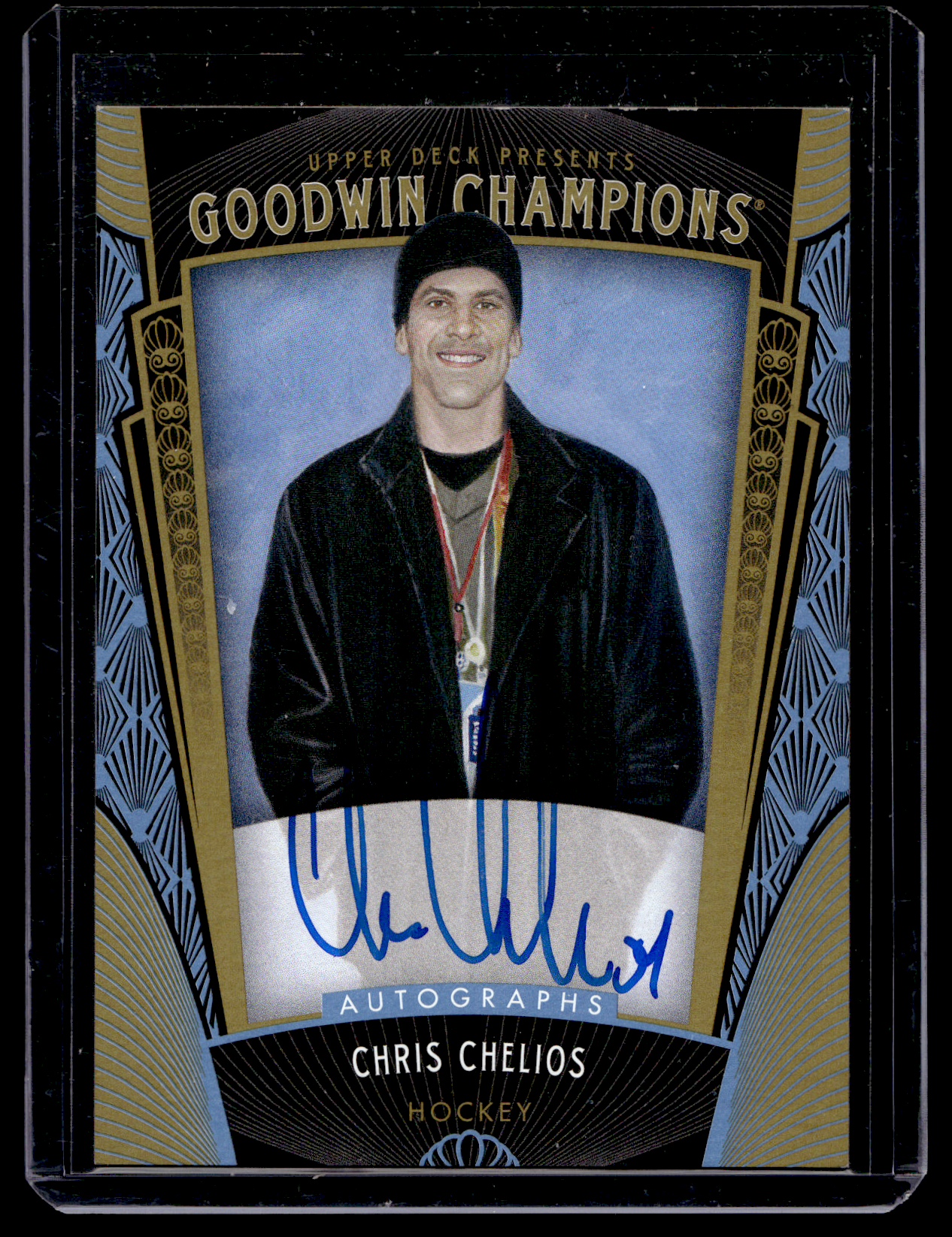 2015 Upper Deck Goodwin Champions - Autographs - Chris Chelios #A-CC