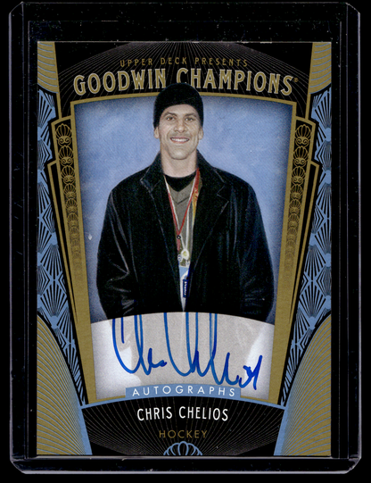 2015 Upper Deck Goodwin Champions - Autographs - Chris Chelios #A-CC