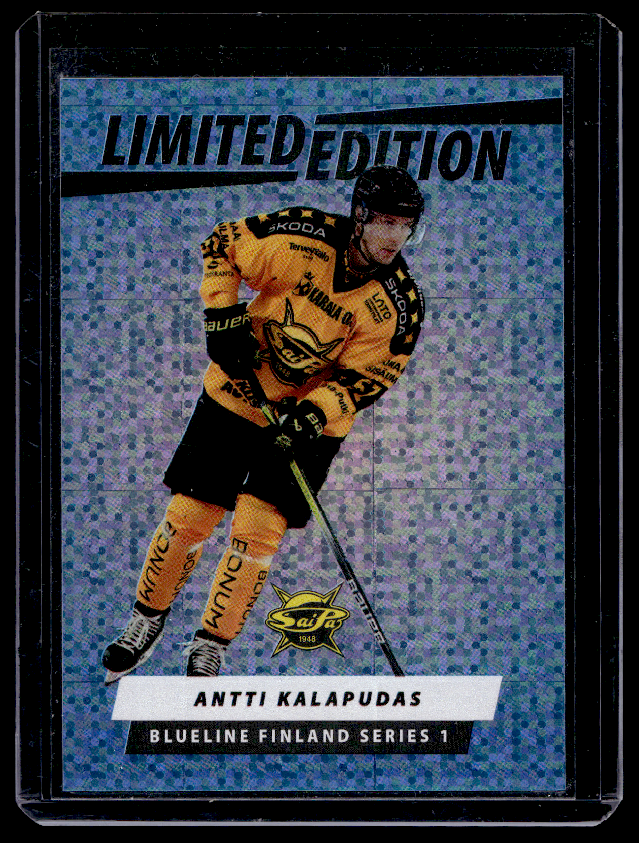 2024-25 Blueline Limited Edition Blue - Antti Kalapudas #LE-12