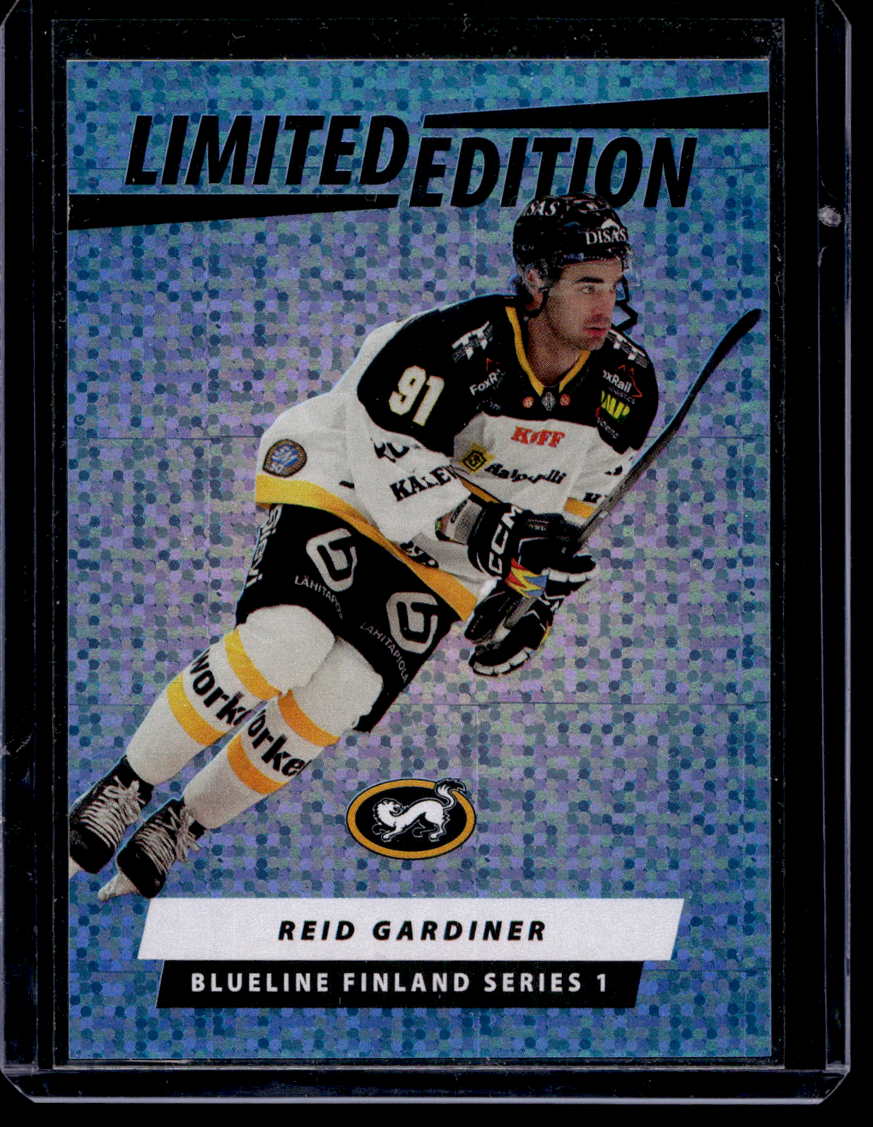 2024-25 Blueline Limited Edition Blue - Reid Gardiner #LE-09