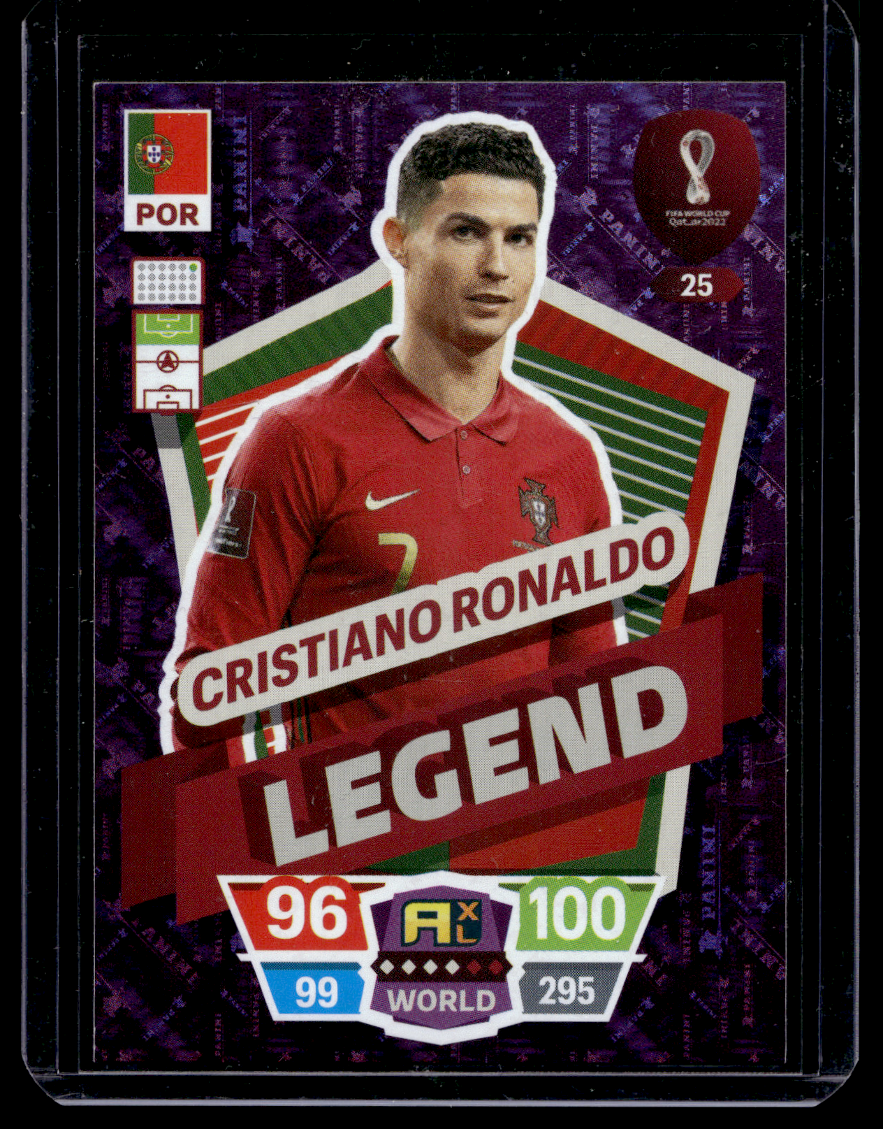 2022 Panini Adrenalyn XL - FIFA World Cup Qatar - Legend - Cristiano Ronaldo #25