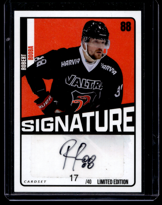 2023-24 Cardset Signature Limited Edition -  Robert Rooba /40