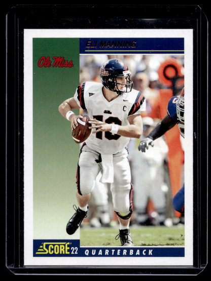 2022 Panini Chronicles Draft Picks - Score Retro - Bronze - Eli Manning #10