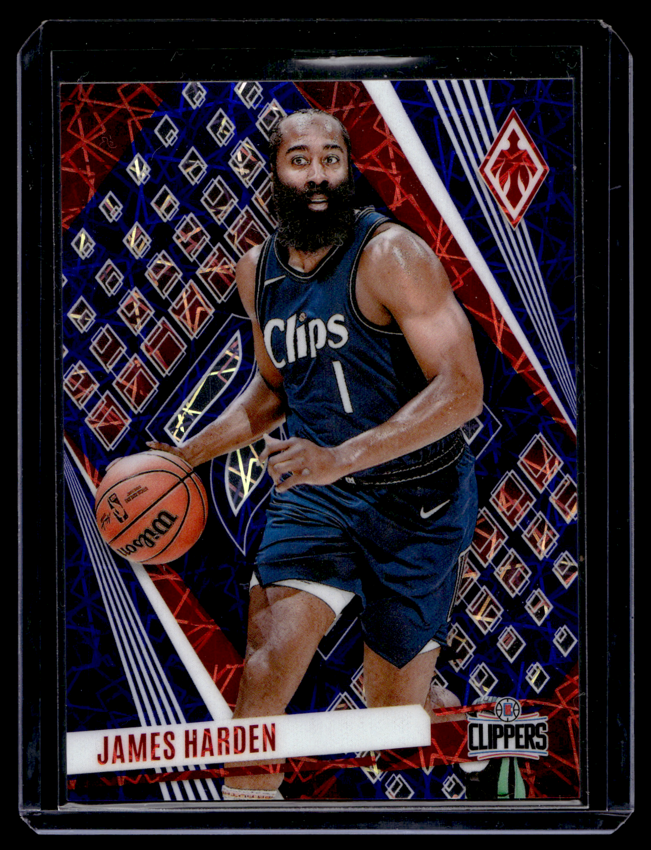 2023-24 Panini Phoenix - Blue Lazer Phoenix - James Harden  #189 /275