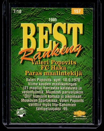 1996 Tactic - Paras Maalintekijä - Best Ranking - Valeri Popovits #157