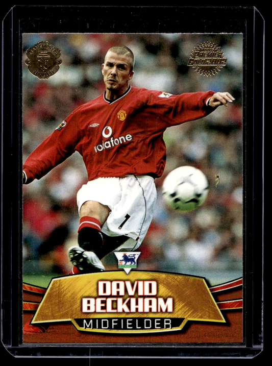 2001-02 Topps Premier Gold - Manchester United - David Beckham #MU1