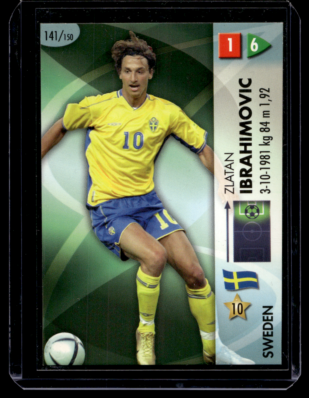 2006 Panini GOAAAL! World Cup - Zlatan Ibrahimovic #141