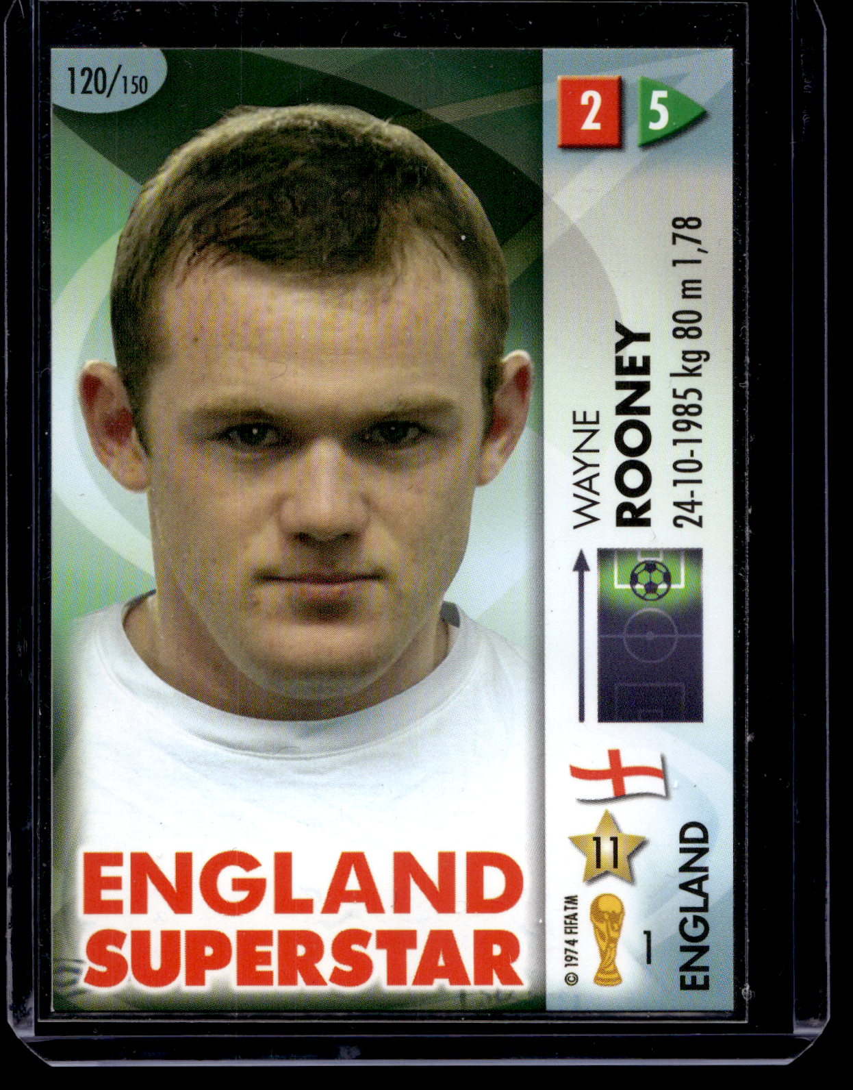 2006 Panini GOAAAL! World Cup - Wayne Rooney #120