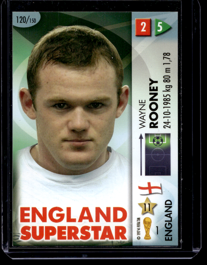 2006 Panini GOAAAL! World Cup - Wayne Rooney #120