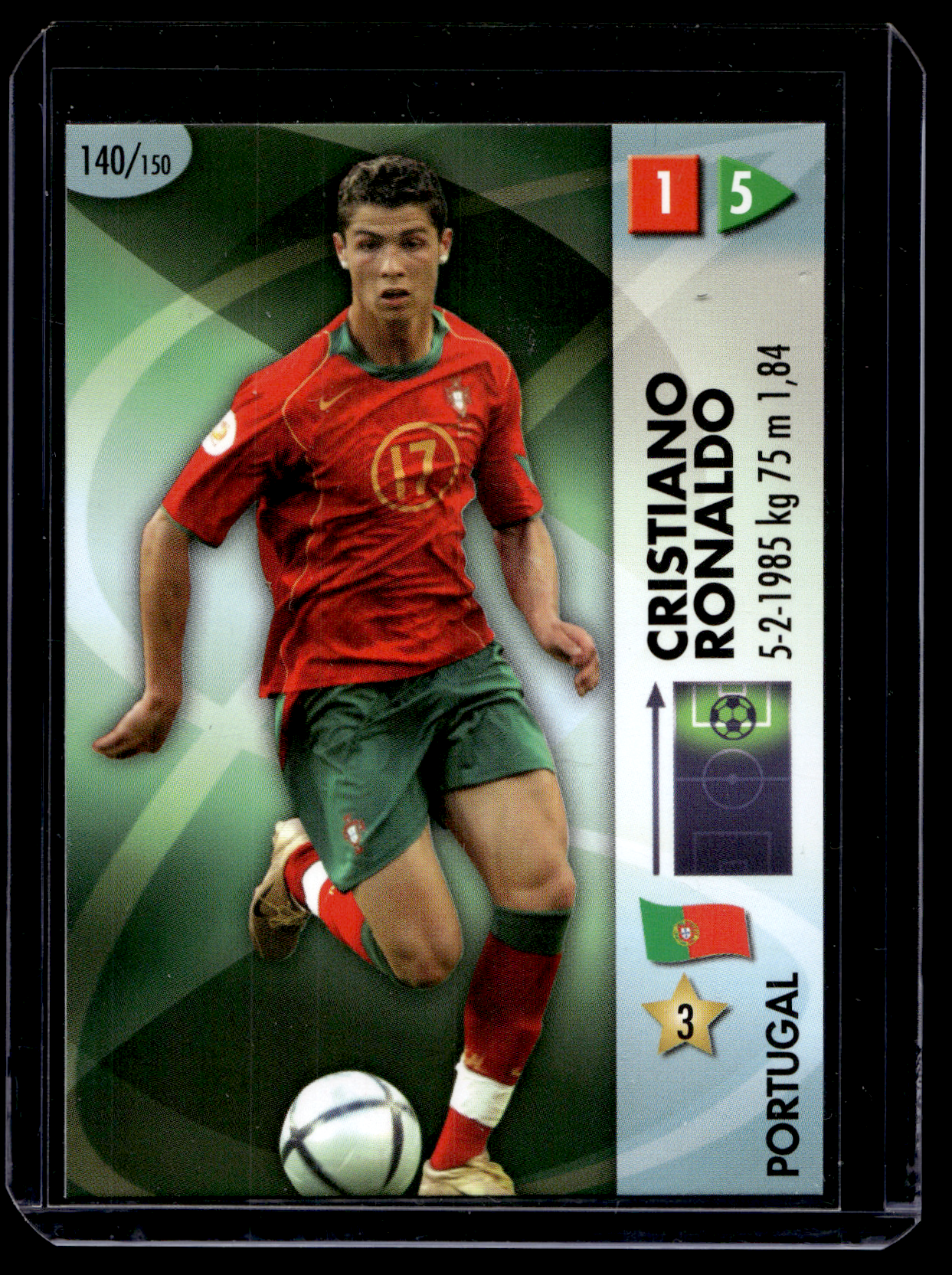 2006 Panini GOAAAL! World Cup - Cristiano Ronaldo #140