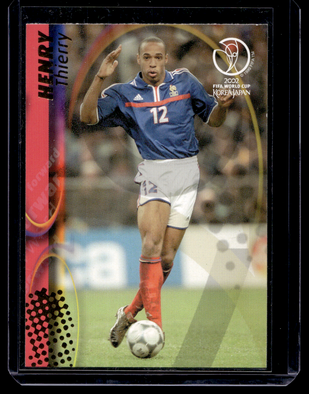 2002 Panini World Cup - Thierry Henry #62