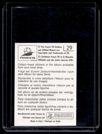 1998 Panini France 98 Album Stickers - Romario #29