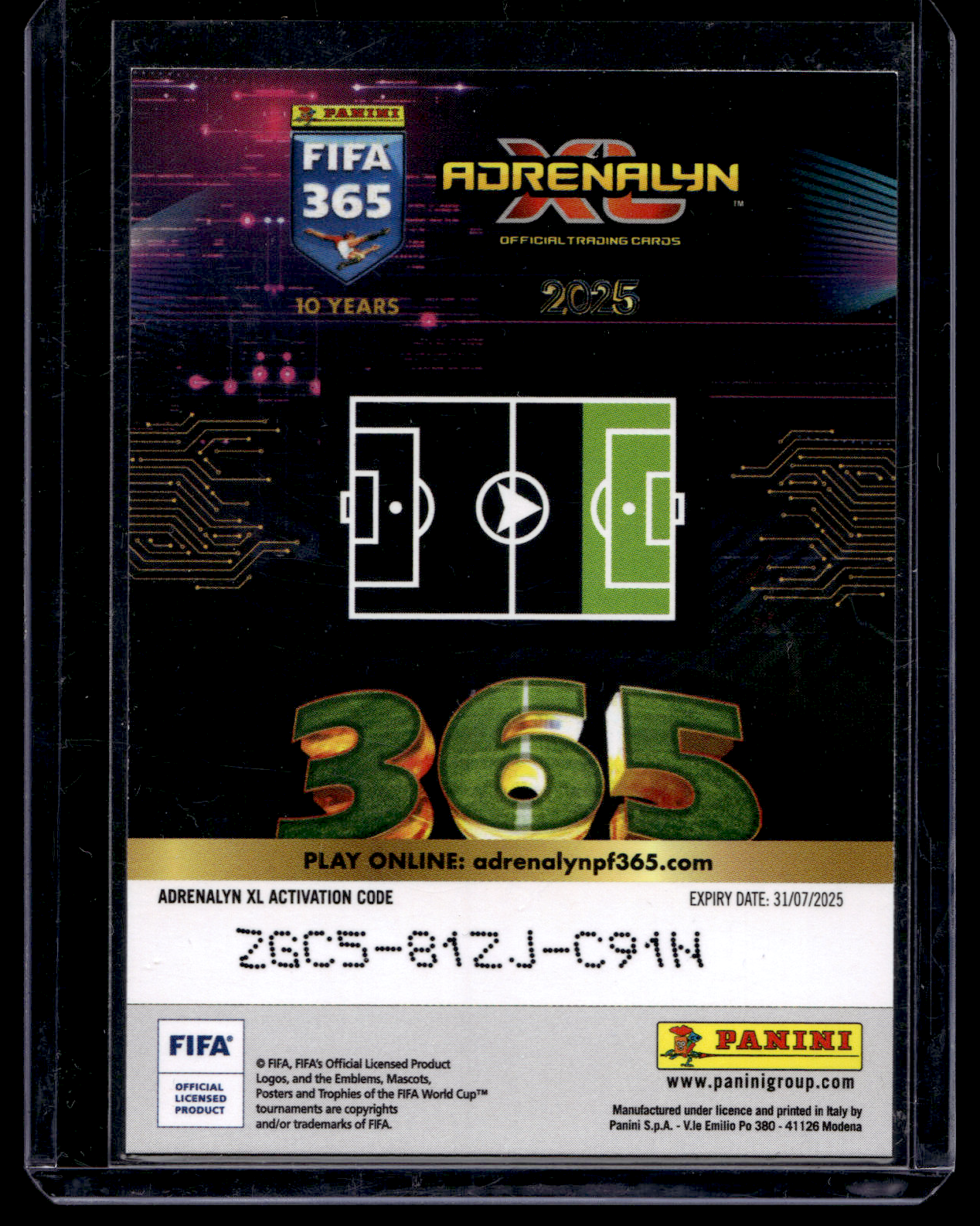 2025 Panini Adrenalyn XL FIFA 365 -The Best - Lionel Messi #430
