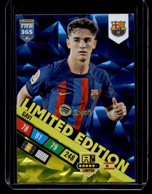 2023 Panini Adrenalyn XL Fifa 365 - Limited Edition  - Gavi
