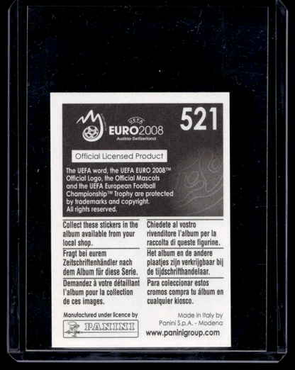 2008 Panini UEFA Euro 2008 Stickers - Zlatan Ibrahimovic #521