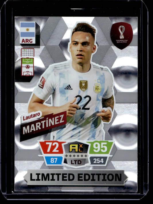 2022 Panini Adrenalyn XL FIFA World Cup Qatar 2022 - Limited Edition - Lautaro Martínez