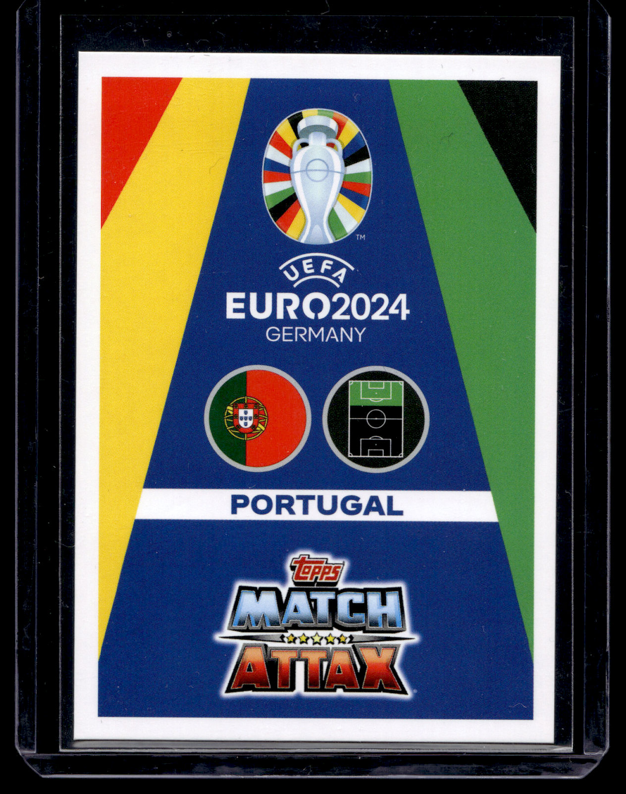 2024 Topps Match Attax Euro 2024 - Captain - Emerald - Cristiano Ronaldo #POR17