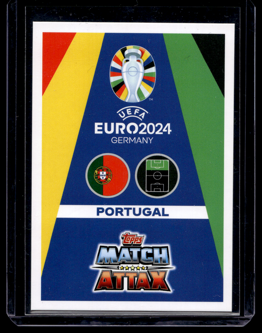 2024 Topps Match Attax Euro 2024 - Captain - Emerald - Cristiano Ronaldo #POR17