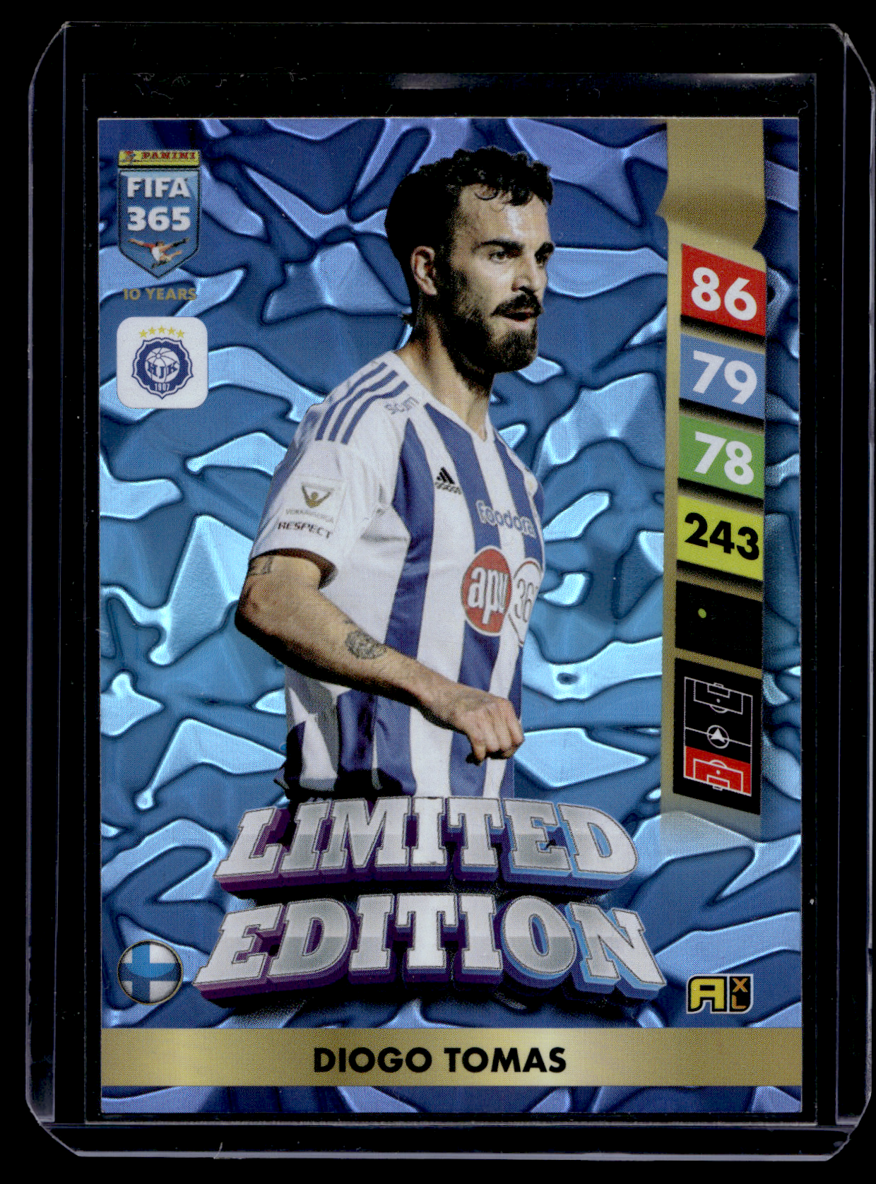 2025 Panini Adrenalyn XL FIFA 365 - Limited Edition - Diogo Tomas
