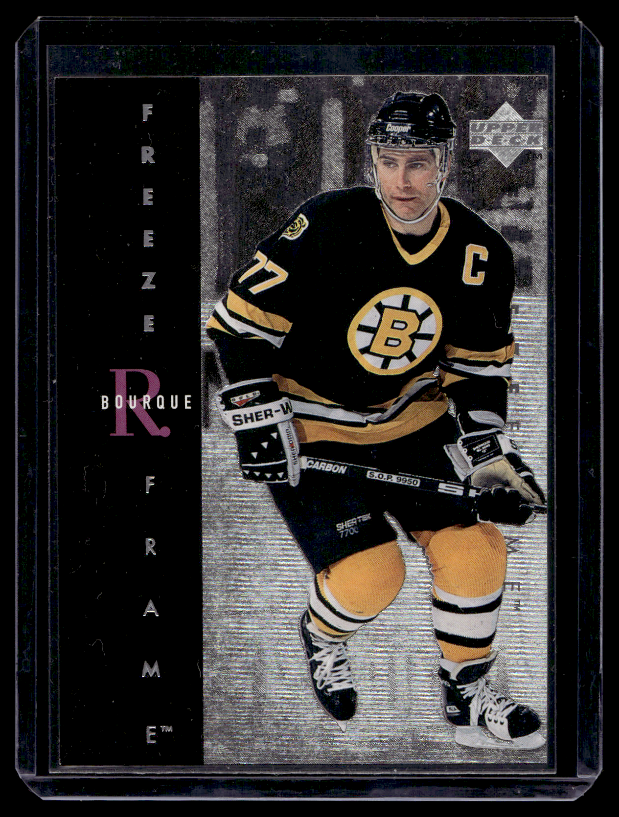 1995-96 Upper Deck - Freeze Frame - Ray Bourque #F19