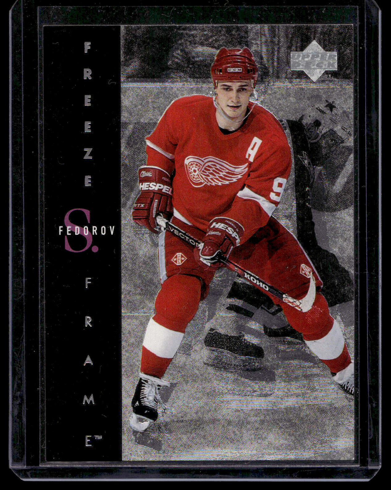 1995-96 Upper Deck - Freeze Frame - Sergei Fedorov #F8