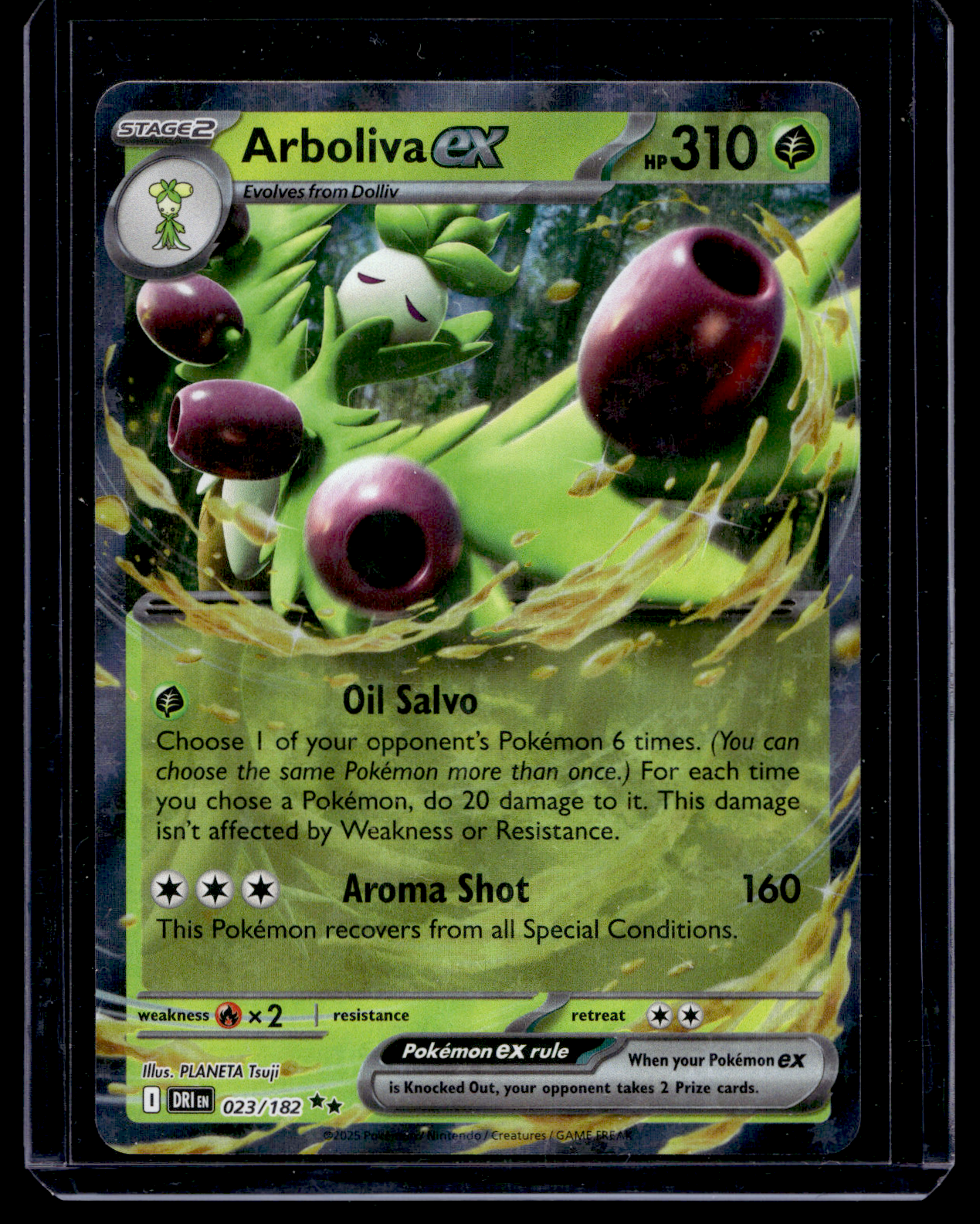 2025 Pokemon Scarlet & Violet - Destined Rivals - Arboliva ex #023